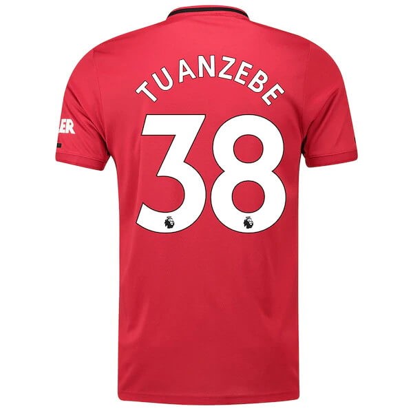 Trikot Manchester United NO.38 Tuanzebe Heim 2019-20 Rote Fussballtrikots Günstig